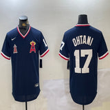 Los Angeles Angels #17 Shohei Ohtani Angels Retro Adult Style 4