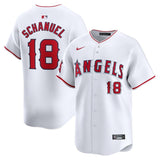 Los Angeles Angels #18 Nolan Schanuel Home Limited Player Jersey - White