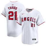 Los Angeles Angels #21 Matt Thaiss Home Limited Player Jersey - White