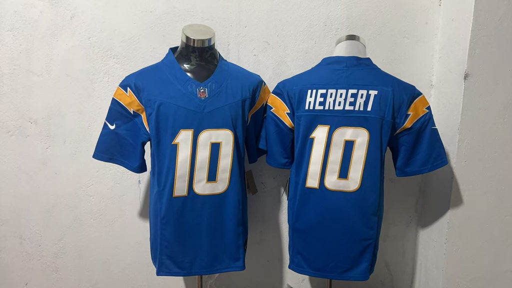 Los Angeles Chargers #10 Justin Herbert Style 4