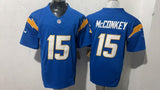 Los Angeles Chargers #15 Ladd McConkey Style 3