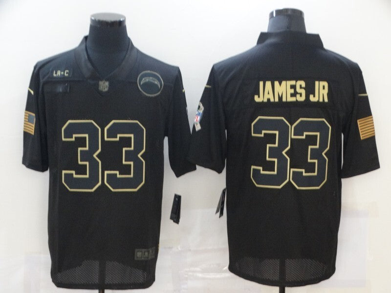 Los Angeles Chargers #33 Derwin James 20 Salute 579