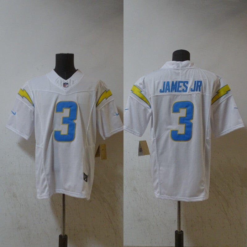 Los Angeles Chargers #3 Derwin James Jr Lightning 3 Edition Style 2