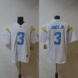 Los Angeles Chargers #3 Derwin James Jr Lightning 3 Edition Style 2