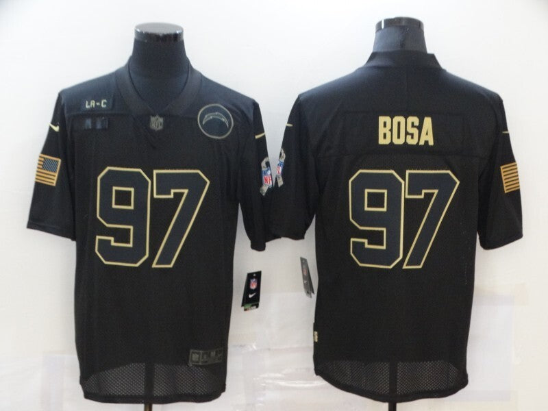 Los Angeles Chargers #97 Joey Bosa 20 Salute 632