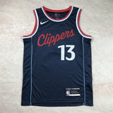 Los Angeles Clippers #13 Paul George Hot Press Clippers 13 Navy s-xxl Style 2