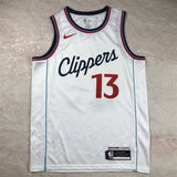 Los Angeles Clippers #13 Paul George Hot Press Clippers 13 White s-xxl Style 2