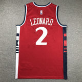 Los Angeles Clippers #2 Kawhi Leonard Clippers 2 Red s-xxl Style 1
