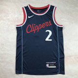 Los Angeles Clippers #2 Kawhi Leonard Hot Press Clippers 2 Navy s-xxl Style 2