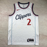 Los Angeles Clippers #2 Kawhi Leonard Hot Press Clippers 2 White s-xxl Style 2