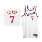 Los Angeles Clippers #7 Amir Coffey 2024-25 Association Edition White