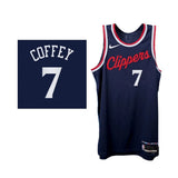 Los Angeles Clippers #7 Amir Coffey 2024-25 Icon Edition Navy