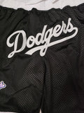Los Angeles Dodgers Baseball Dodgers Black Pocket Shorts Style 6