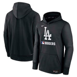 Los Angeles Dodgers Black Collection Performance Pullover Hoodie