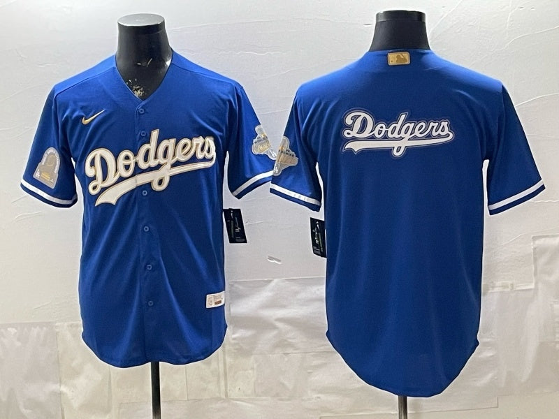 Los Angeles Dodgers Dodgers Blue Gold V2 Style 1