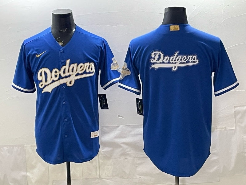 Los Angeles Dodgers Dodgers Blue Gold V2 Style 2