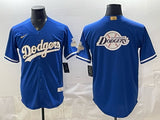 Los Angeles Dodgers Dodgers Blue Gold V2 Style 4