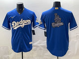 Los Angeles Dodgers Dodgers Blue Gold V2 Style 6