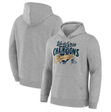 Los Angeles Dodgers Grey 2025 World Series Champions Locker Room Hoodie