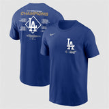 Los Angeles Dodgers Royal 2025 World Series Champions Roster T-Shirt