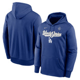 Los Angeles Dodgers Royal 2025 World Series Collection Therma Fleece Hoodie