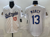 Los Angeles Dodgers #13 Max Muncy Dodgers Platinum Adult