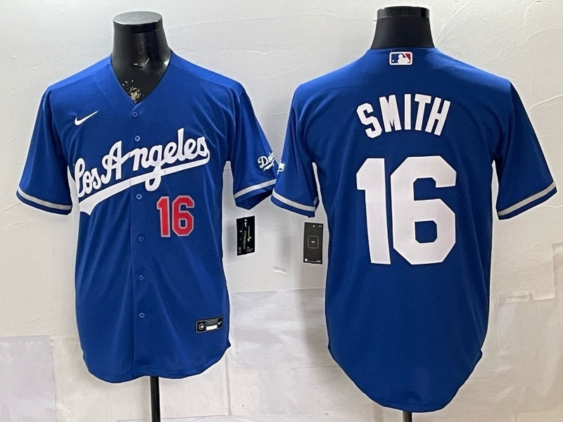 Los Angeles Dodgers #16 Will Smith Dodgers English Version Special Edition