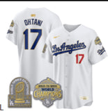 Los Angeles Dodgers #17 Shohei Ohtani Dodgers Platinum Adult