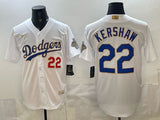 Los Angeles Dodgers #22 Clayton Kershaw Style 1