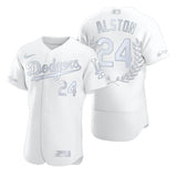 Los Angeles Dodgers #24 Alston Style 1