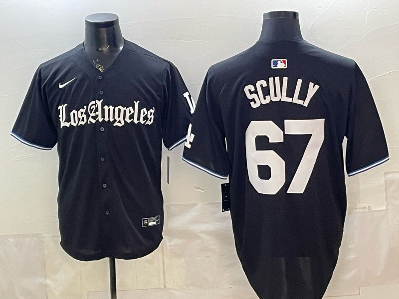 Los Angeles Dodgers #67 Vin Scully Dodgers 8 Edition