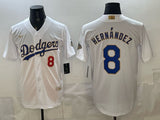 Los Angeles Dodgers #8 Enrique Hernandez Style 1