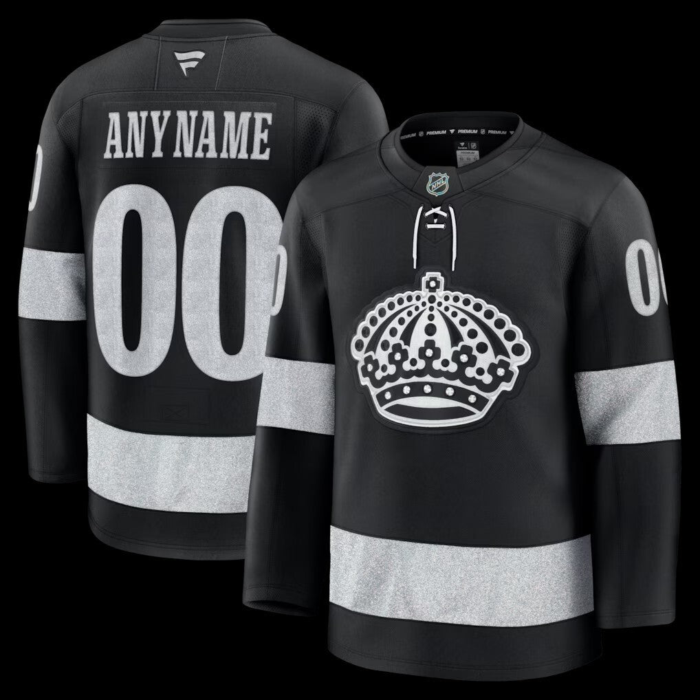 Los Angeles Kings Fanatics Alternate Premium Custom Jersey - Black