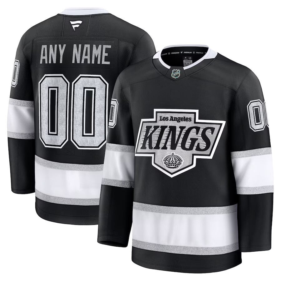 Los Angeles Kings Home Premium Custom Jersey - Black