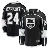 Los Angeles Kings #24 phillip danault breakaway player jersey - black