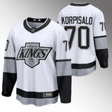 Los Angeles Kings #70 Joonas Korpisalo Alternate White