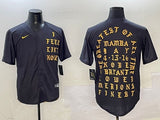 Los Angeles Lakers Kobe Gold Text