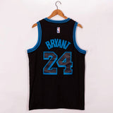 Los Angeles Lakers #24 Kobe Bryant 2021 Lakers 24 Black City Edition Style 1