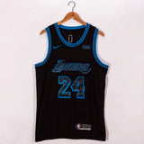 Los Angeles Lakers #24 Kobe Bryant 2021 Lakers 24 Black City Edition Style 2