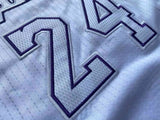 Los Angeles Lakers #24 Kobe Bryant Lakers 24 Kobe Adidas Christmas All-White Embroidered Jersey Style 6