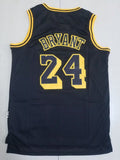 Los Angeles Lakers #24 Kobe Bryant Lakers 24 Retro Black s-xxl Style 1