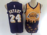 Los Angeles Lakers #24 Kobe Bryant Lakers 24 Salute New