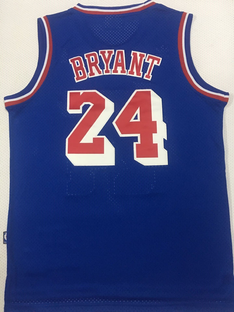 Los Angeles Lakers #24 Kobe Bryant Lakers 24 # Kobe Premium Mesh Jersey Style 3