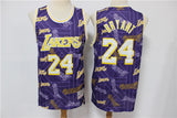Los Angeles Lakers #24 Kobe Bryant Lakers 24 # Purple Edition Limited Retro Jersey --hwc jersey tear up pack Swingman Jersey