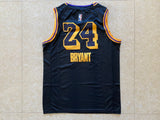 Los Angeles Lakers #24 Kobe Bryant New Lakers 24 # City Edition Kobe Black Style 1