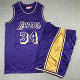 Los Angeles Lakers #34 Lakers Edition Shorts