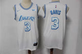 Los Angeles Lakers #3 Anthony Davis Lakers 3 # 2021 New City Edition White Jersey -- With Logo