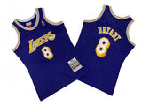 Los Angeles Lakers #8 Kobe Bryant Lakers 8 # Purple 96-97 Season Mitchell Retro Jersey -- Kobe Style 2