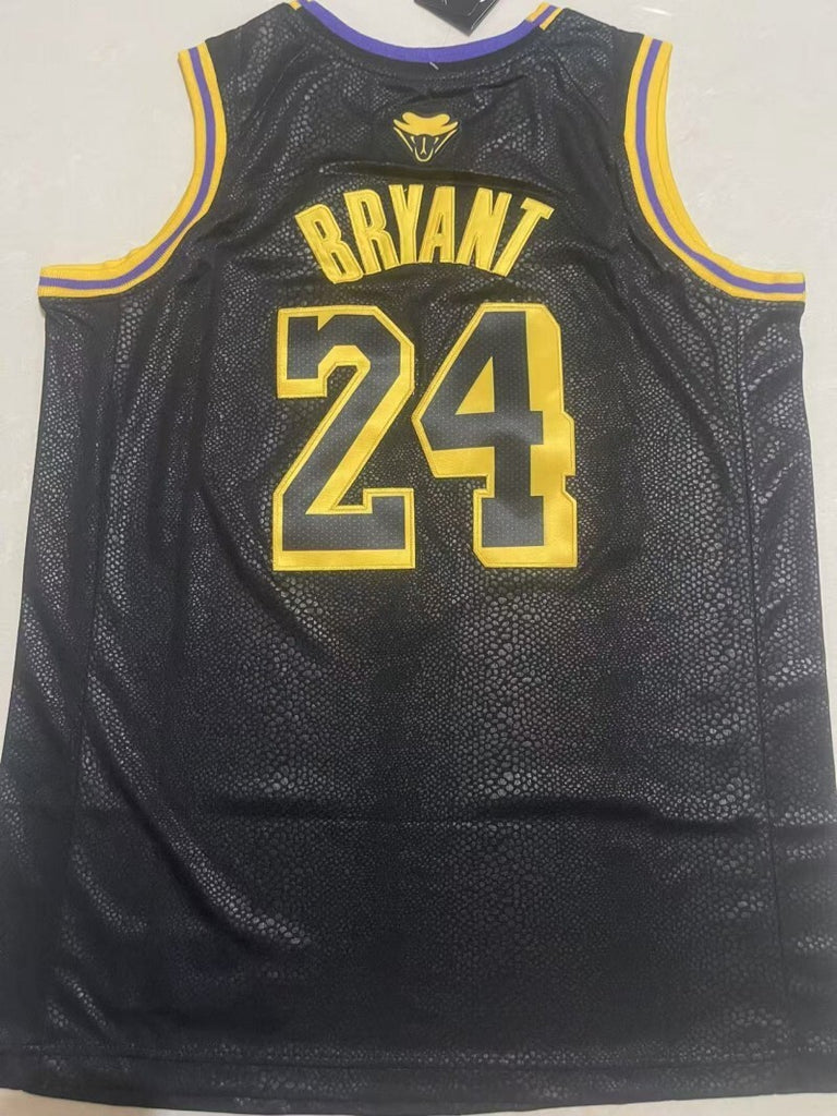 Los Angeles Lakers #8 Kobe Bryant Lakers Front 8 Back 24 Style 1