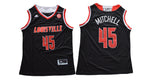 Louisville Cardinals 45 Black